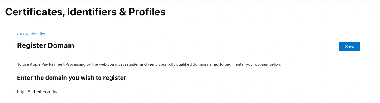 verify domain